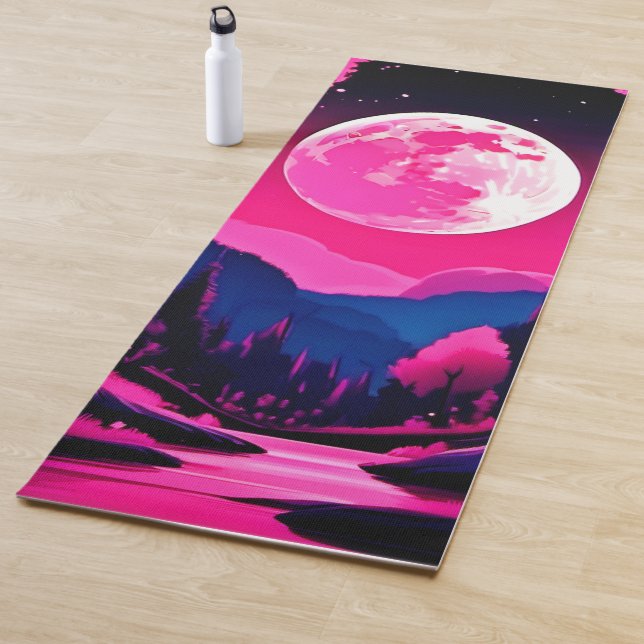 Esterilla De Yoga Fantasía de Luna Rosa (In situ)