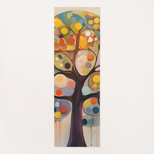 Esterilla De Yoga Fantasiebaum - fantasy tree (Anverso)