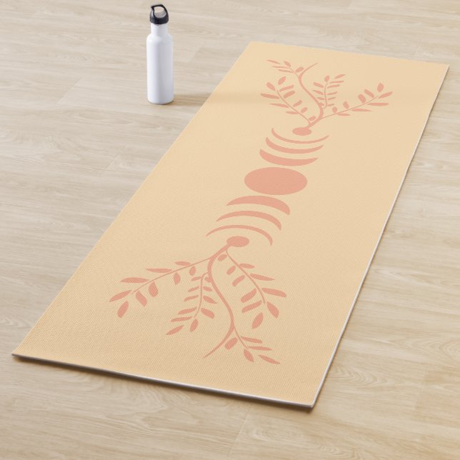 Esterilla De Yoga Fases de la luna del jardín (In situ)