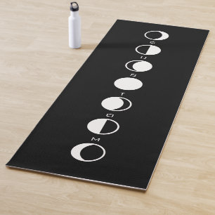 Esterilla De Yoga Fases de la Luna Moderna de MOONPHRASE Guay