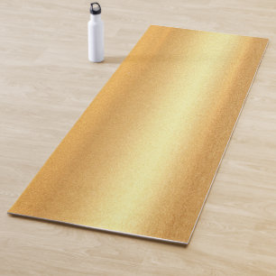 Esterilla De Yoga Faux Gold Fitness Moderno y elegante plantilla de 