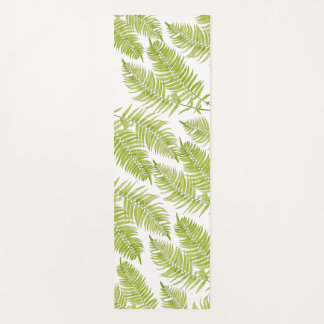Esterilla De Yoga Feathery Fern en una alfombra de yoga