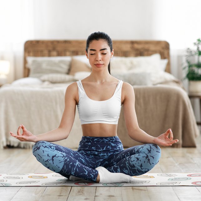 Esterilla De Yoga Feliz Doodle Laugh (Subido por el creador)