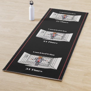 Esterilla De Yoga Felon Yoga Mat, condenado por Trump