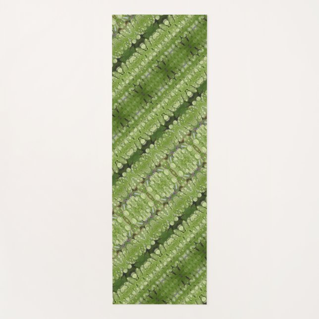 Esterilla De Yoga Ferns Ikat (Anverso)
