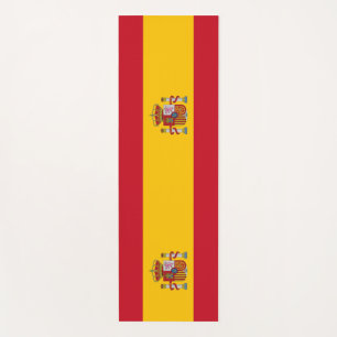 Esterilla De Yoga Festejos patrióticos de yoga con bandera de España