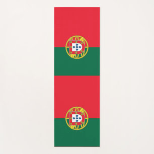 Esterilla De Yoga Festejos patrióticos de yoga con bandera de Portug
