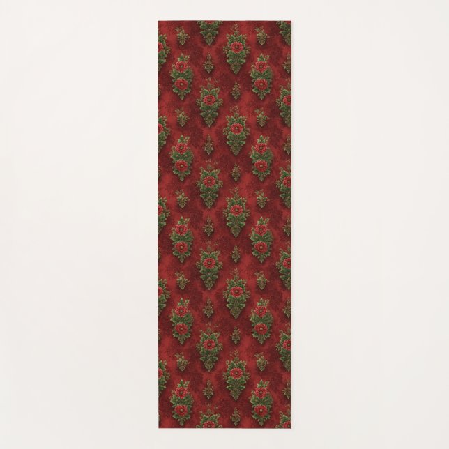 Esterilla De Yoga Festive Damask  (Anverso)