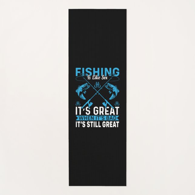 Esterilla De Yoga Fisher Gift Fishing Is Great (Anverso)