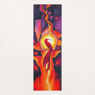 Esterilla De Yoga Flaming Phoenix