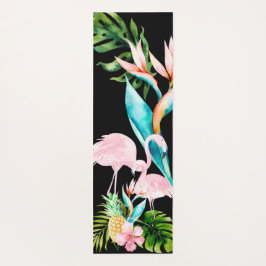 ESTERILLA DE YOGA FLAMINGOS DE PINK PINK, TEMA TROPICAL