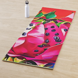 Esterilla De Yoga Flauta de fruta de dragón exótica