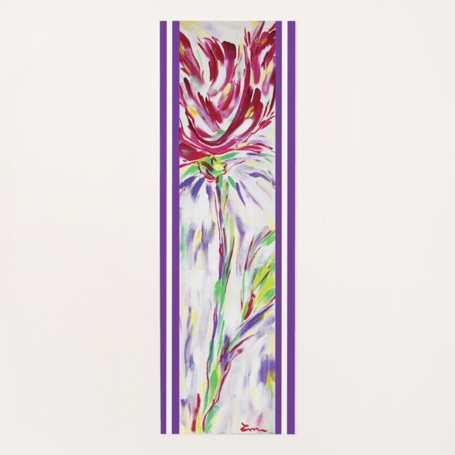 Esterilla De Yoga Fleur montante (Anverso)