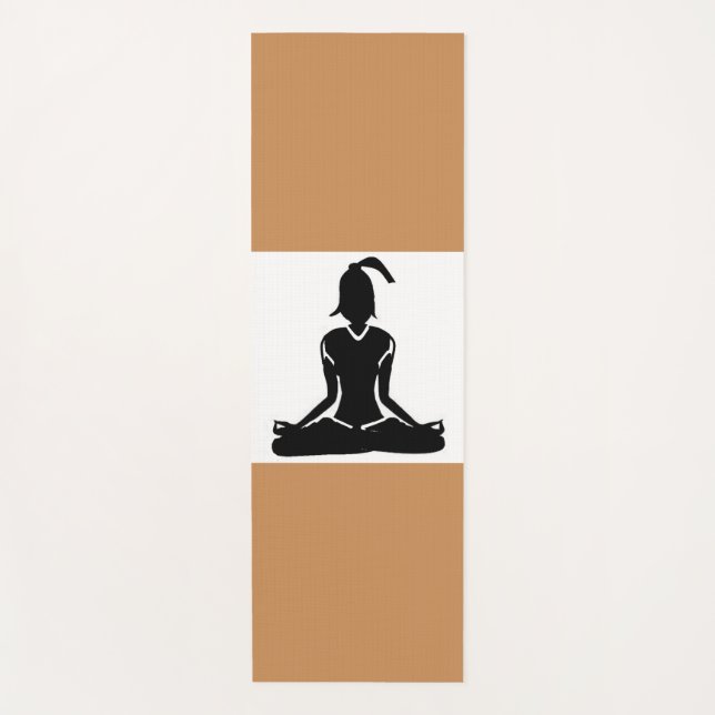 Esterilla De Yoga Flexibilidad y sentido del equilibrio" (Anverso)