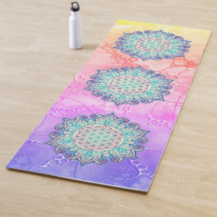 Esterilla De Yoga Flor de la Vida - Mandala Indio 2