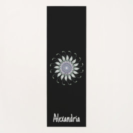 Esterilla De Yoga Flor de lavanda y Mandala sabrosa