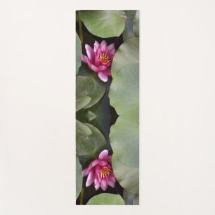 Esterilla De Yoga Flor de Lotus púrpura, rosada