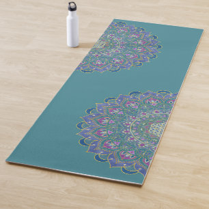 Esterilla De Yoga Flor De Vida - Mandala Estilo India 1