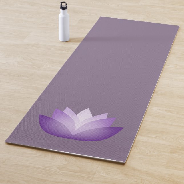 Esterilla De Yoga Flor Purple Lotus (In situ)
