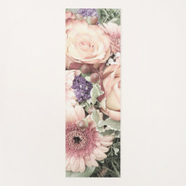 Esterilla De Yoga flor, ramo, floral, hermosa decoración,
