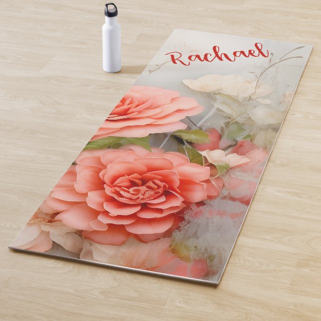 Esterilla De Yoga Floral (In situ)