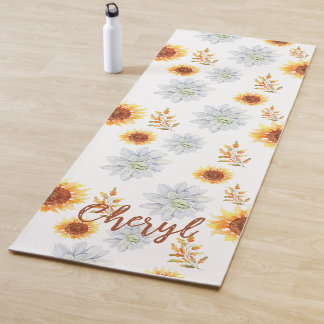 Esterilla De Yoga Floral