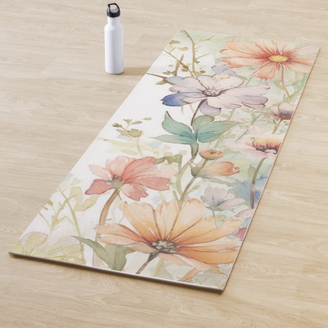 Esterilla De Yoga Floral (In situ)