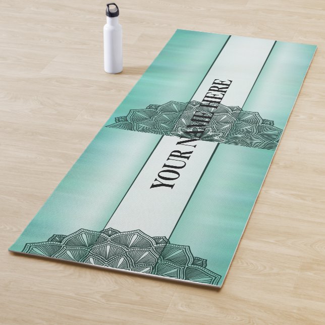 Esterilla De Yoga Floral de Mandala natural (In situ)