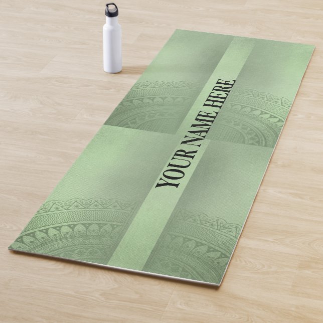 Esterilla De Yoga Floral de Mandala natural (In situ)