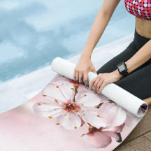 Floral Pink Pet Lovers Paw Print