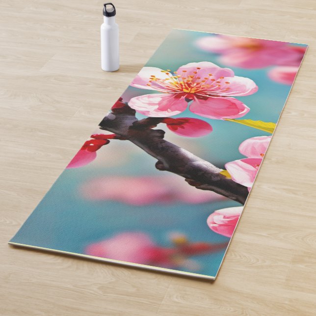 Esterilla De Yoga Florecimiento de cerezos en primavera (In situ)