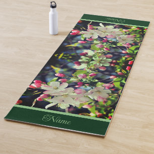 Esterilla De Yoga Flores de arce de primavera temprana personalizada