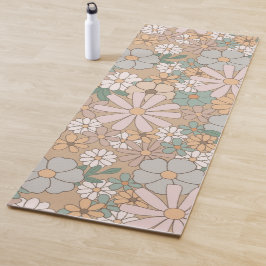 Esterilla De Yoga Flores de estera de yoga personalizado