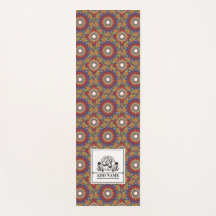 Flores de Mandala monograma letra M