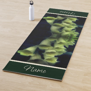Esterilla De Yoga Flores intensas de Foxglove personalizadas