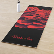 Flores personalizadas rosas rojas negras botánicas