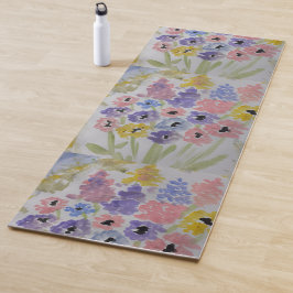 Esterilla De Yoga Flores salvajes de verano