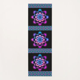 Esterilla De Yoga Flores violetas