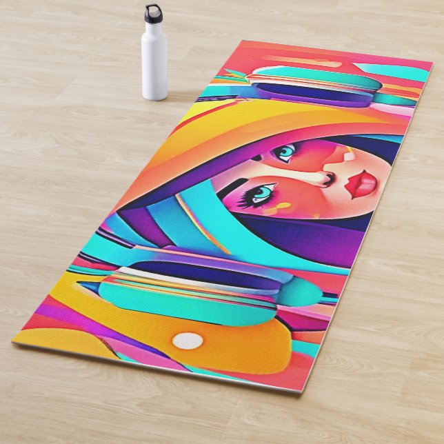 Esterilla De Yoga Flujo vibrante de música (In situ)