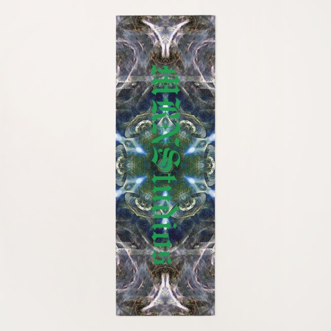 Esterilla De Yoga Folk Mandala (Reverso)