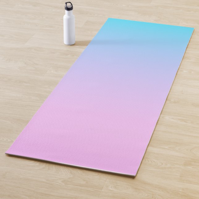 Esterilla De Yoga Fondo degradado azul y rosa (In situ)