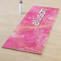 Fondo mágico rosa nombre Personalizado 