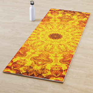 Esterilla De Yoga Formas de oro