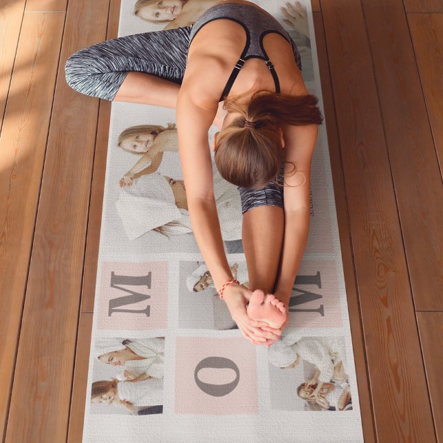 Esterilla De Yoga Foto Collage moderna de la mejor mamá jamás regalo (Subido por el creador)