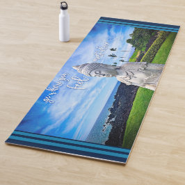 Esterilla De Yoga Foto de Buda de Hawái cita Inspiradora tropical