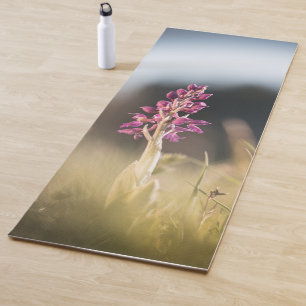 Esterilla De Yoga Foto de naturaleza de orquídeas silvestres