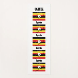 Esterilla De Yoga Foto personalizado BANDERA DE UGANDA