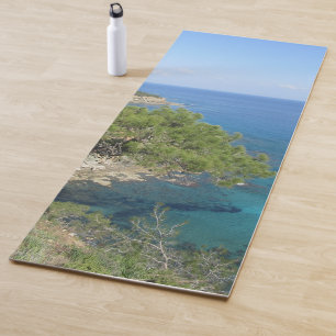 Esterilla De Yoga Fotografía de la naturaleza Montaña y Mar Mediterr