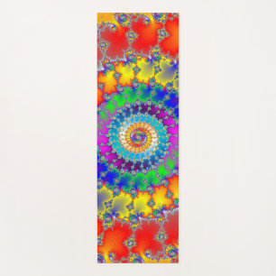 Esterilla De Yoga Fractal psicodélico