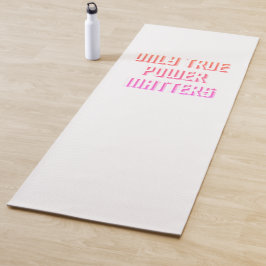 Esterilla De Yoga Frase de motivación